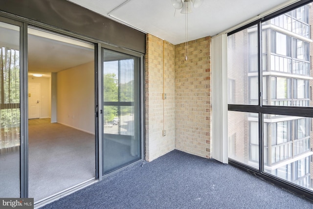 15115 Interlachen Dr Unit 3-415, Silver Spring, MD 20906 - view of unfurnished sunroom