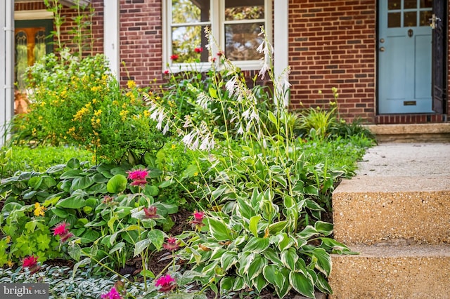 3718 Yolando Rd, Baltimore, MD 21218 - doorway to property with brick siding