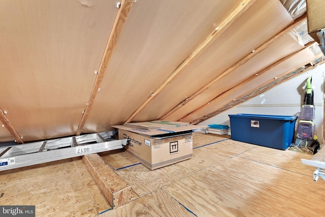 6900 Mary Caroline Cir Unit L, Alexandria, VA 22310 - view of unfinished attic