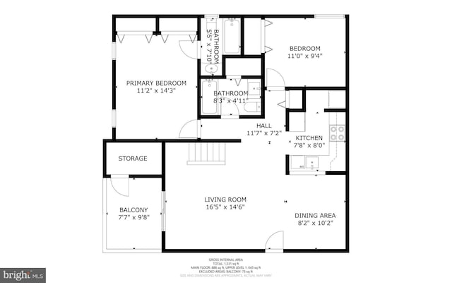 6900 Mary Caroline Cir Unit L, Alexandria, VA 22310 - view of floor plan / room layout