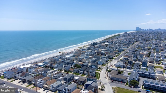 1203 Beach Ave E Unit 8, Brigantine, NJ 08203 - aerial view of property and surrounding area with expansive coastline and nearby suburban area