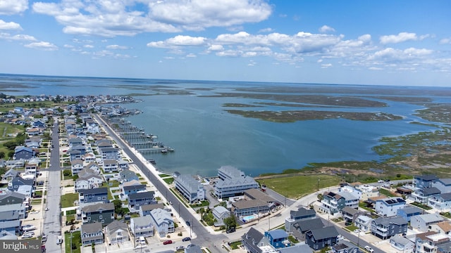 1203 Beach Ave E Unit 8, Brigantine, NJ 08203 - drone / aerial view of a nearby body of water