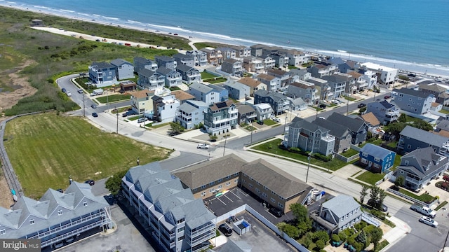 1203 Beach Ave E Unit 8, Brigantine, NJ 08203 - aerial view of residential area featuring waterfront with a beach