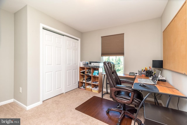 883 N Hanover St, Pottstown, PA 19464 - home office with carpet floors and baseboards