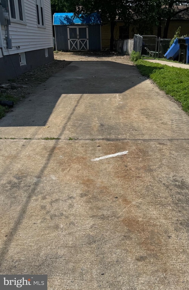 3 N Grove Ave, National Park, NJ 08063 - view of parking with a shed