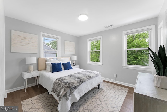 4621 A St SE, Washington, DC 20019 - bedroom with multiple windows and wood finished floors