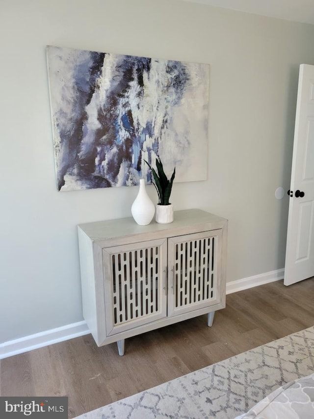 4621 A St SE, Washington, DC 20019 - detailed view of wood finished floors and baseboards