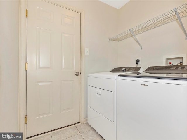 1402 Marian Way, Mount Airy, MD 21771 - laundry room with independent washer and dryer and light tile patterned floors