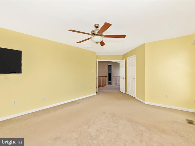 1402 Marian Way, Mount Airy, MD 21771 - empty room featuring light carpet and a ceiling fan