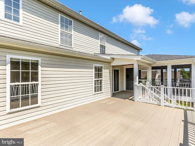 1402 Marian Way, Mount Airy, MD 21771 - view of deck
