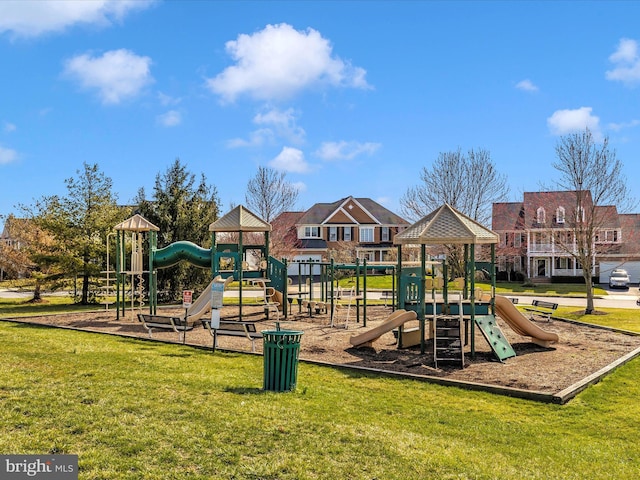 1402 Marian Way, Mount Airy, MD 21771 - community playground featuring a lawn