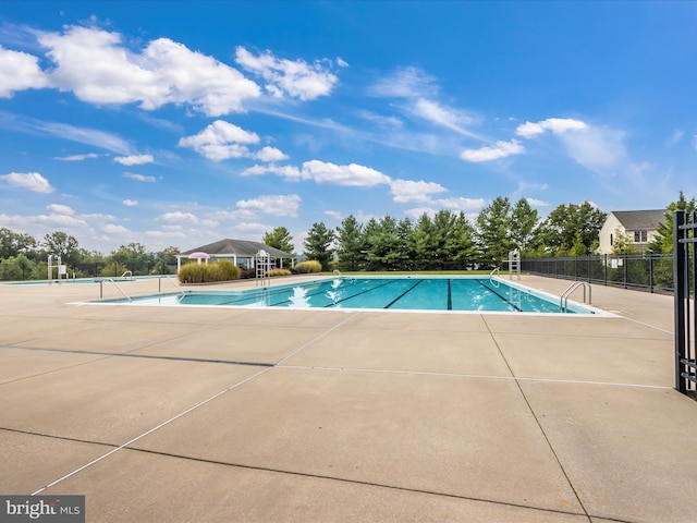 1402 Marian Way, Mount Airy, MD 21771 - community pool with a patio area