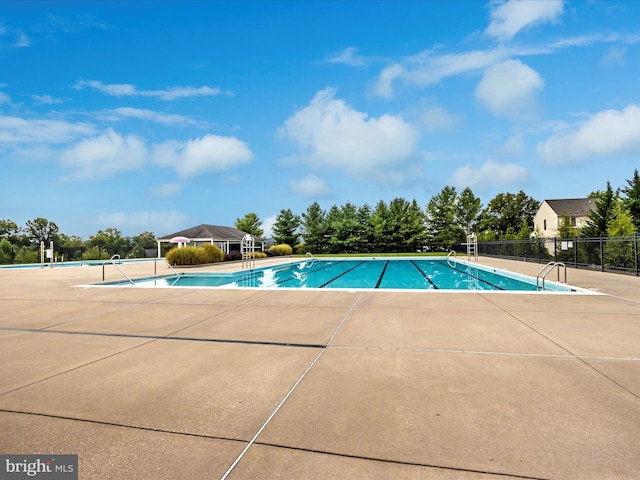 1402 Marian Way, Mount Airy, MD 21771 - community pool with a patio area