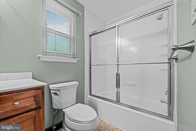 63 Lakeside Dr, Marlton, NJ 08053 - bathroom featuring combined bath / shower with glass door and vanity