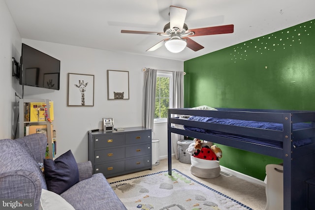 10 Crump Ln, Merchantville, NJ 08109 - bedroom with baseboards and ceiling fan