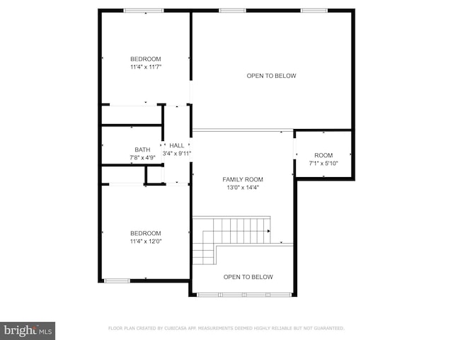 10 Crump Ln, Merchantville, NJ 08109 - view of property floor plan