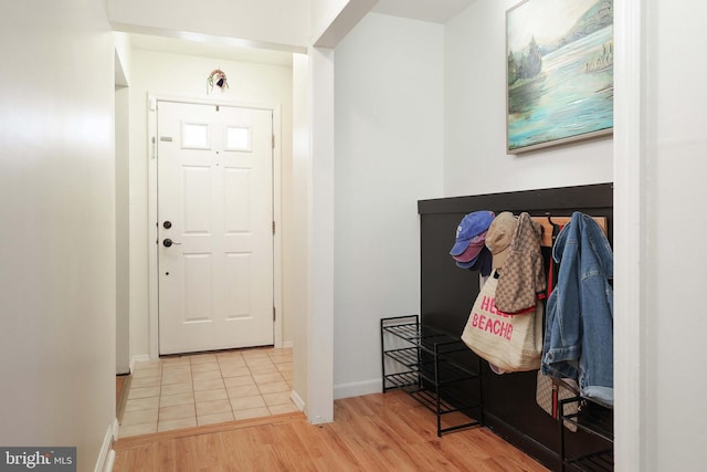 1618 Whitcomb Rd, Forked River, NJ 08731 - foyer entrance with wood finished floors and baseboards
