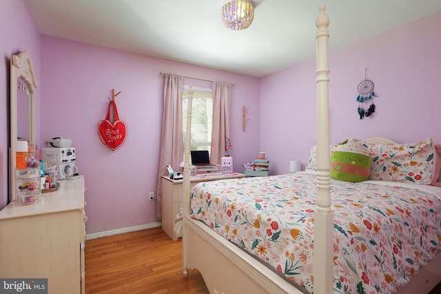 1618 Whitcomb Rd, Forked River, NJ 08731 - bedroom featuring light wood-style floors and baseboards