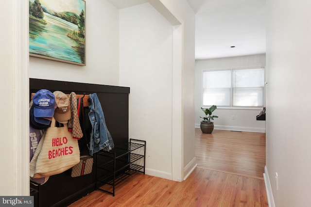 1618 Whitcomb Rd, Forked River, NJ 08731 - corridor featuring wood finished floors and baseboards