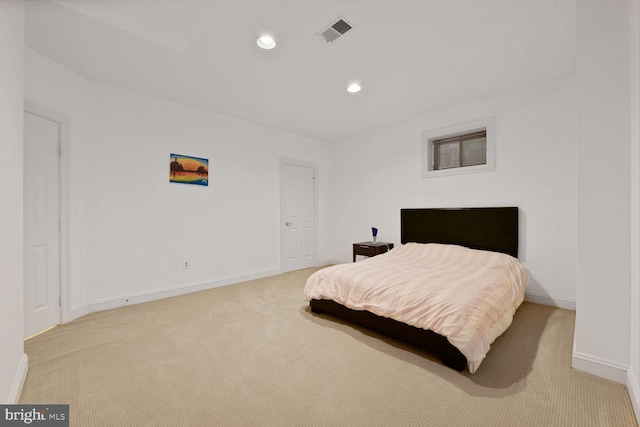 10009 Thompson Ridge Ct, Great Falls, VA 22066 - carpeted bedroom with baseboards and recessed lighting