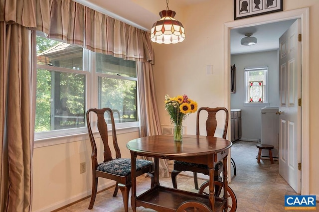 1754 Hearthglow Ln, Charlottesville, VA 22901 - dining space with baseboards