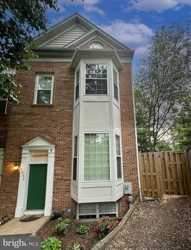 6038 Lincolnia Rd, Alexandria, VA 22312 - view of front of home with brick siding