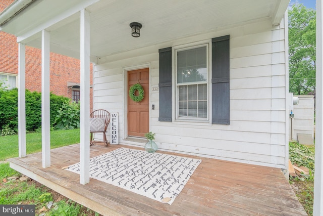 332 Old Stone House Rd S, Boiling Springs, PA 17007 - doorway to property featuring a porch