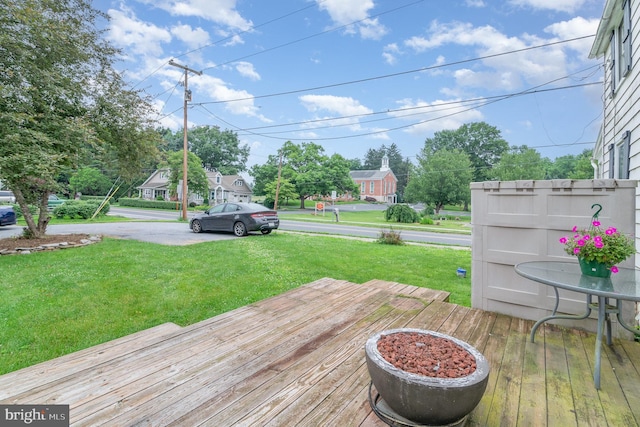 332 Old Stone House Rd S, Boiling Springs, PA 17007 - deck featuring a yard