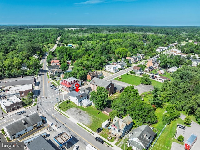 396 Cypress St, Millington, MD 21651 - aerial perspective of suburban area with a forest