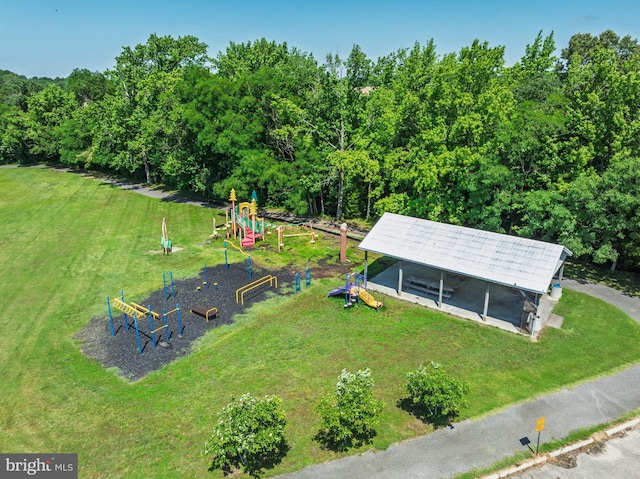 396 Cypress St, Millington, MD 21651 - aerial view of a community park