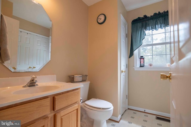 744 Pontzer Rd, Strasburg, VA 22657 - bathroom with toilet and vanity