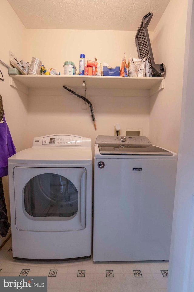 744 Pontzer Rd, Strasburg, VA 22657 - laundry area with separate washer and dryer