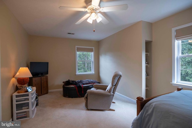 744 Pontzer Rd, Strasburg, VA 22657 - carpeted bedroom with baseboards and ceiling fan