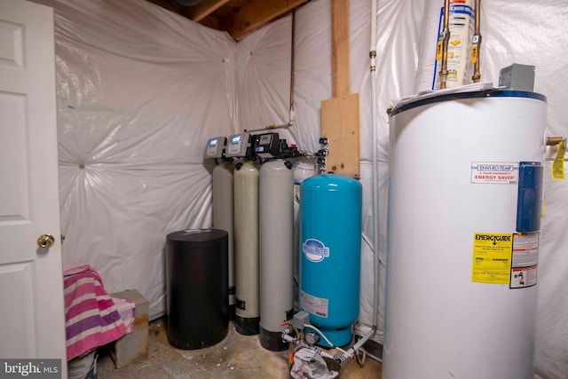 744 Pontzer Rd, Strasburg, VA 22657 - utility room featuring water heater