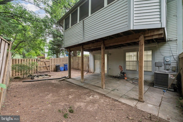 1544 Ingram Ter, Silver Spring, MD 20906 - view of patio featuring a gate