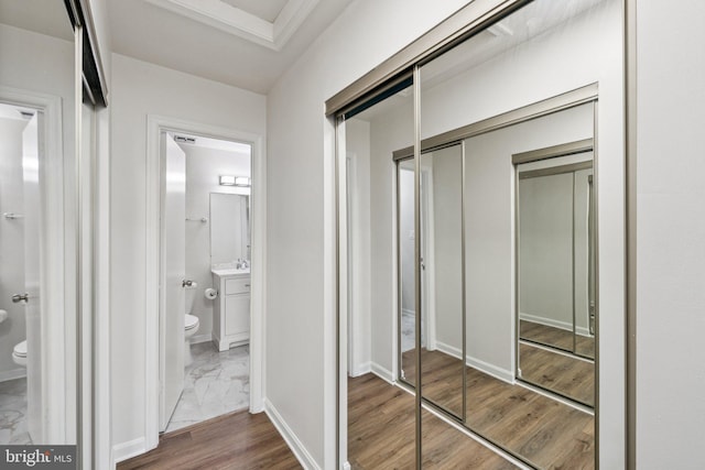 1544 Ingram Ter, Silver Spring, MD 20906 - closet featuring a sink