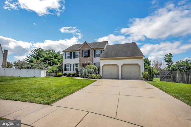 6 Spring Mill Ct, Sewell, NJ 08080 - colonial-style house featuring an attached garage and concrete driveway