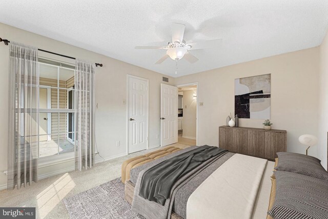 1517 Lincoln Way Unit 204, Mclean, VA 22102 - bedroom featuring carpet floors and a ceiling fan