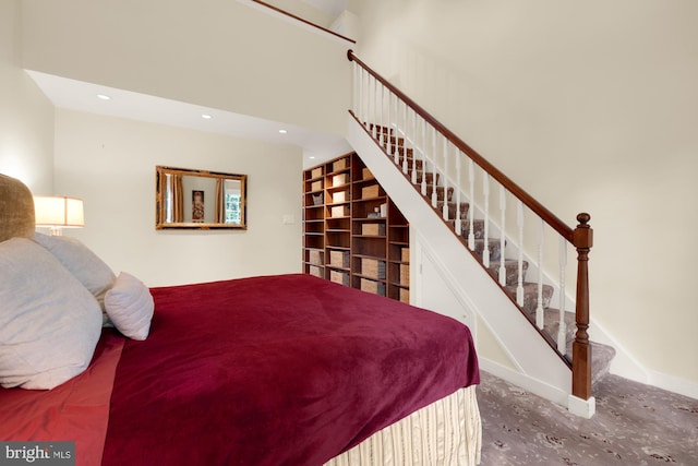 624 S Pitt St Unit 1/2, Alexandria, VA 22314 - bedroom featuring baseboards and recessed lighting
