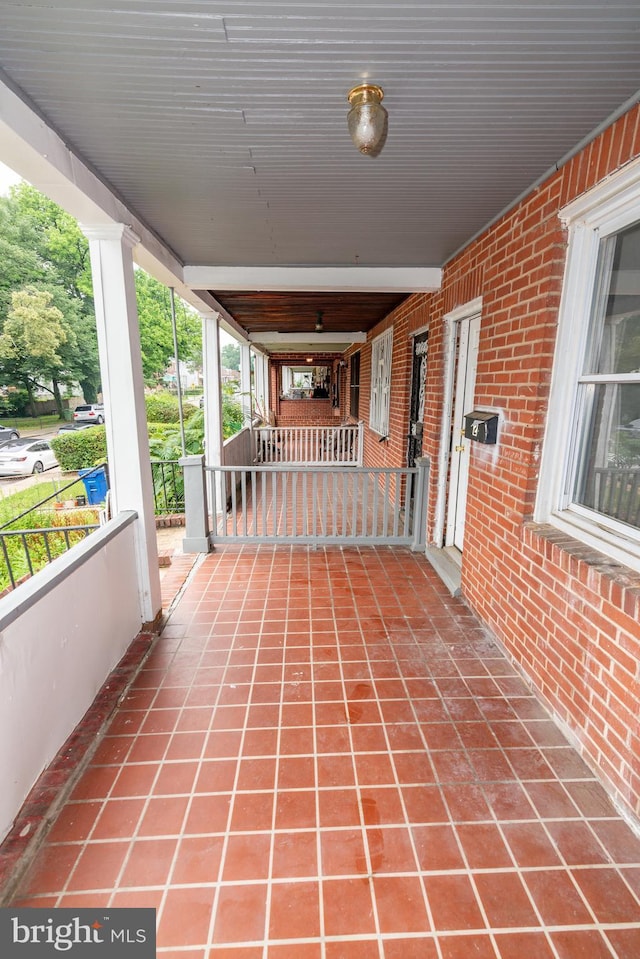 3116 Presstman St, Baltimore, MD 21216 - view of covered porch
