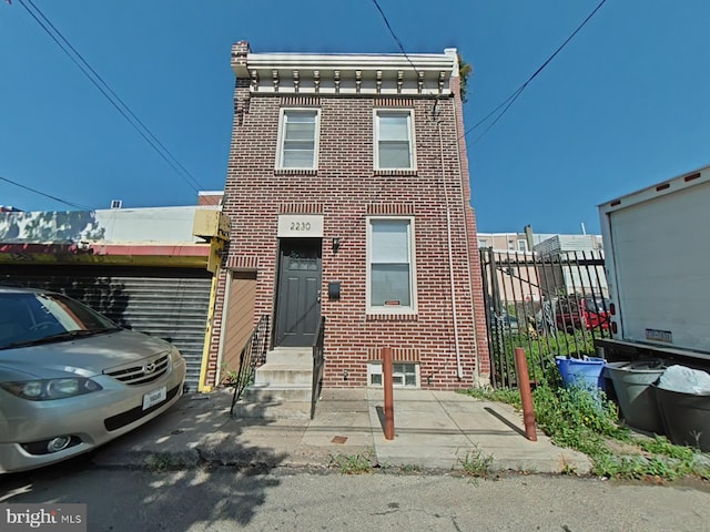 2230 N Mutter St, Philadelphia, PA 19133 - view of front of property with entry steps and brick siding