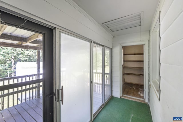 1562 Thomas Jefferson Pkwy, Charlottesville, VA 22901 - view of unfurnished sunroom