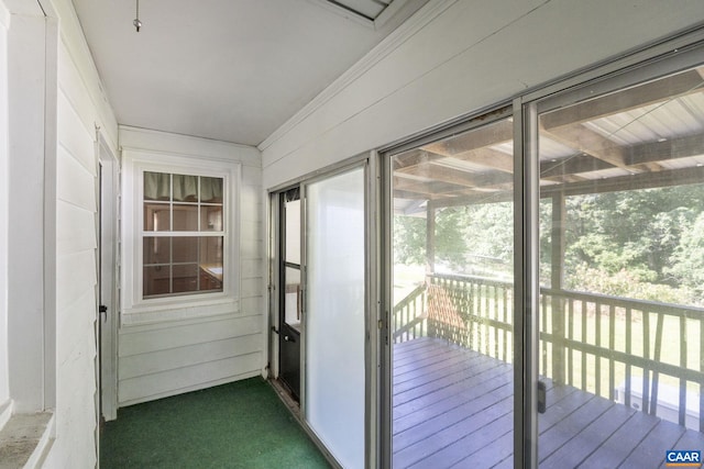 1562 Thomas Jefferson Pkwy, Charlottesville, VA 22901 - view of unfurnished sunroom