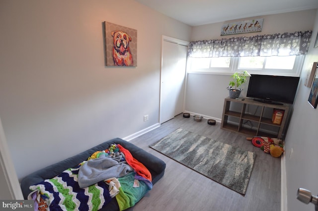 235 Paxson Ave, Hamilton, NJ 08690 - interior space with wood finished floors and baseboards