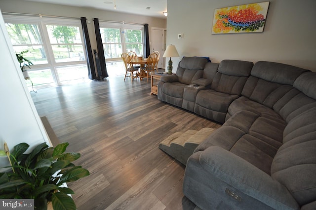 235 Paxson Ave, Hamilton, NJ 08690 - living room with wood finished floors