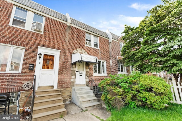 6344 Glenloch St, Philadelphia, PA 19135 - townhome / multi-family property featuring a high end roof, entry steps, and brick siding