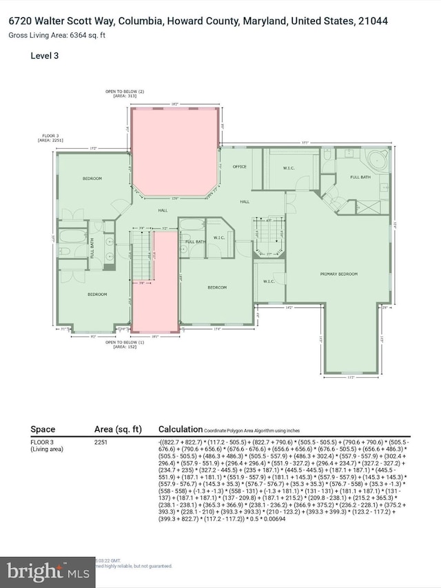 18615 Walkers Choice Rd # 2, Gaithersburg, MD 20886 - view of property floor plan