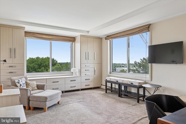 191 Presidential Blvd Unit R-605, Bala Cynwyd, PA 19004 - living room with light colored carpet
