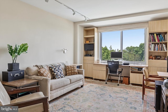191 Presidential Blvd Unit R-605, Bala Cynwyd, PA 19004 - office area with rail lighting