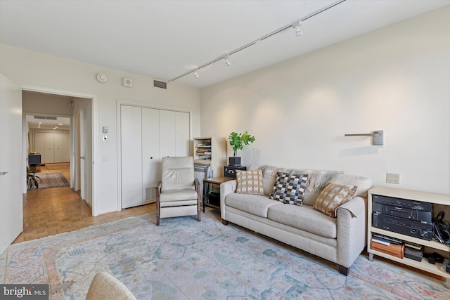 191 Presidential Blvd Unit R-605, Bala Cynwyd, PA 19004 - living room featuring rail lighting